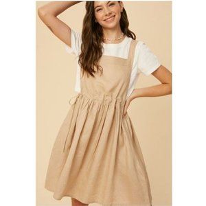 LIsticle Linen Apron Dress